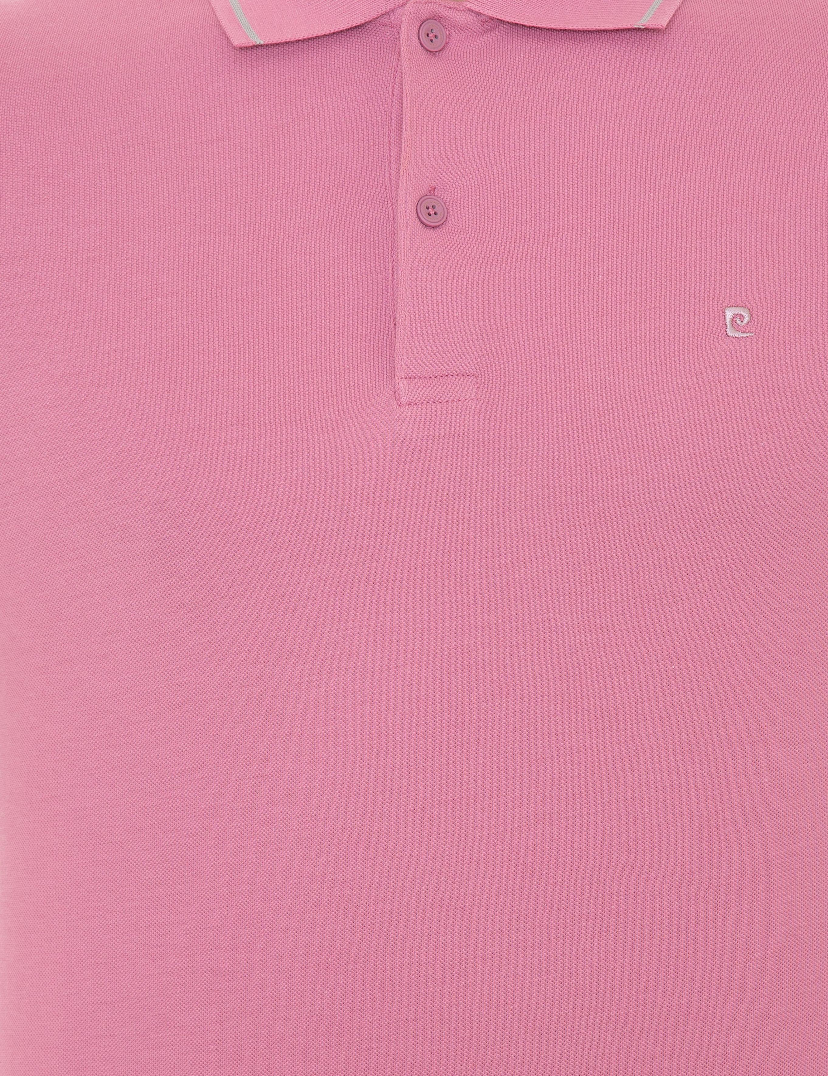 Gül Kurusu Slim Fit Polo Yaka Basic Tişört