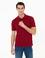 Bordo Slim Fit Basic Polo Yaka Tişört