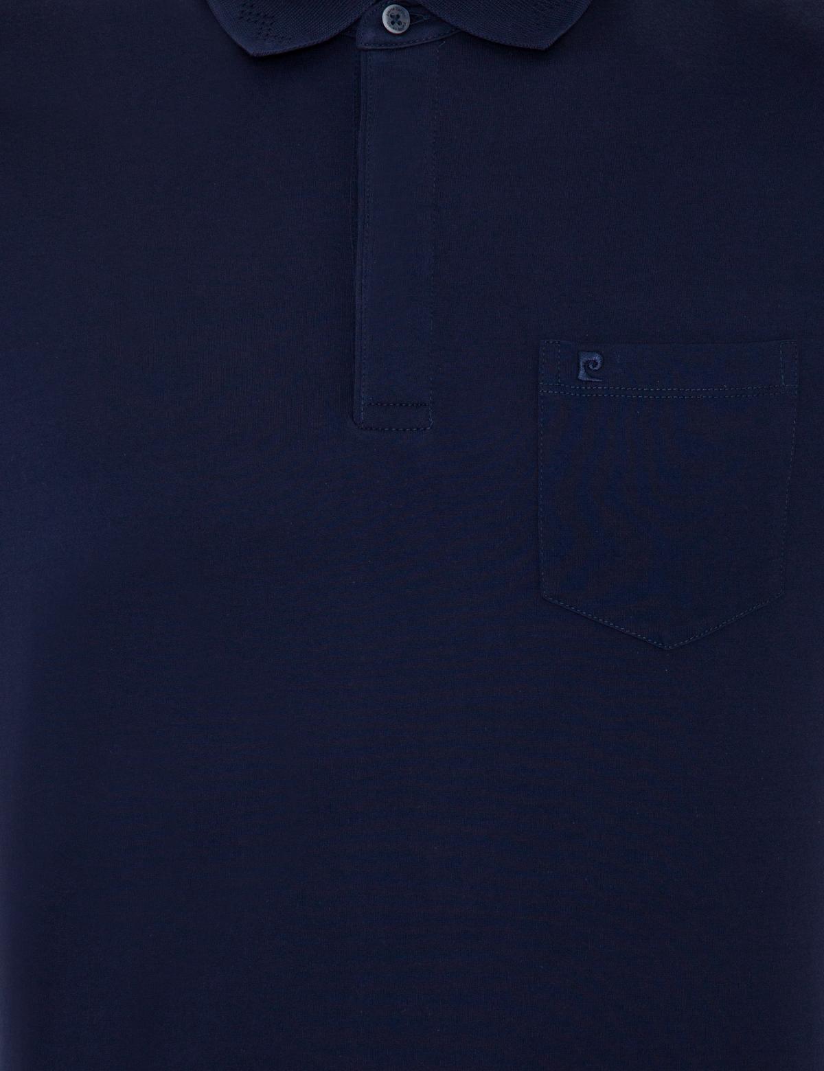 Lacivert Regular Fit Polo Yaka Merserize Tişört - 50249893008