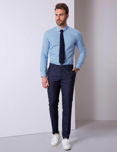 Mavi Slim Fit Uzun Kollu Gömlek - 50204569001