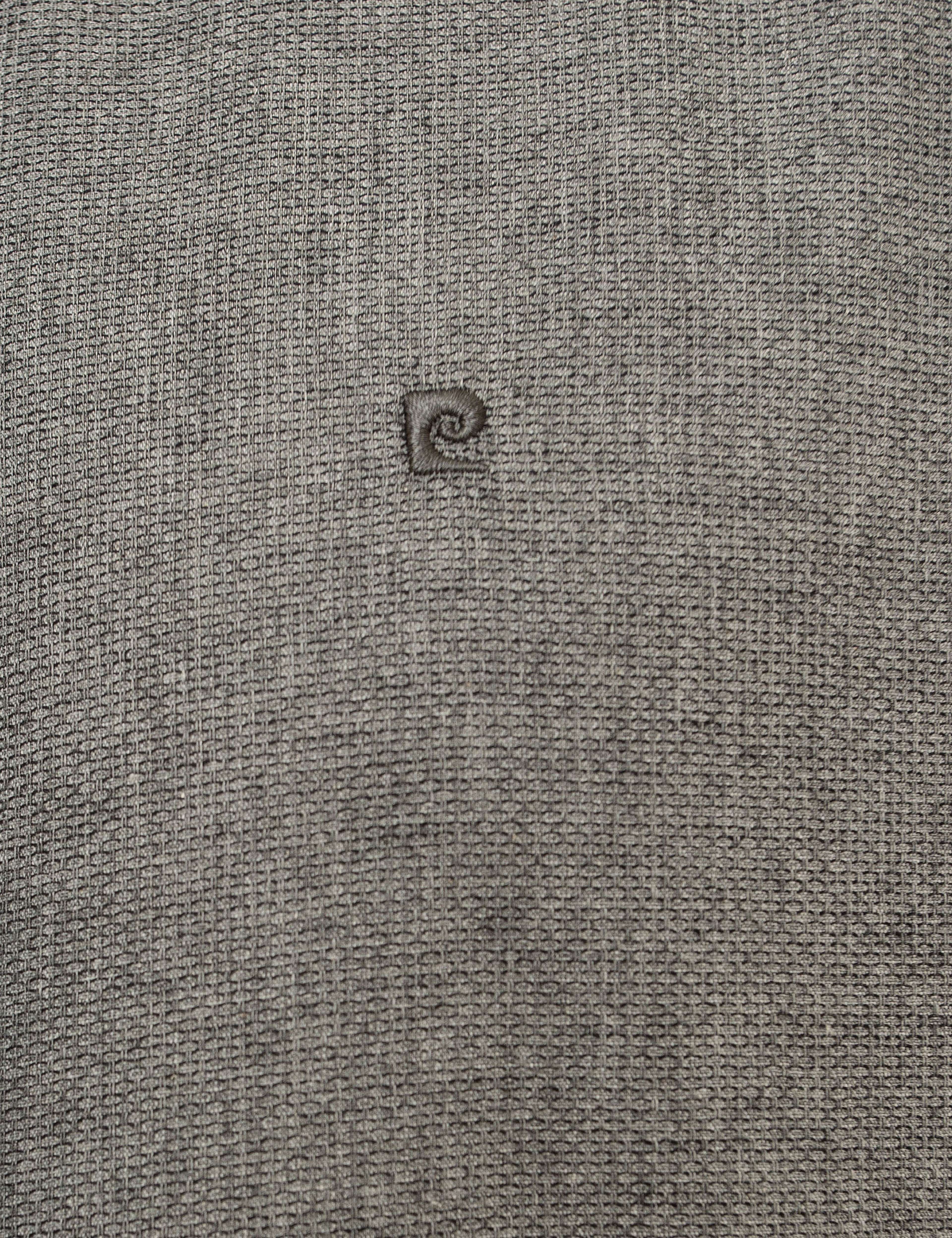 Gri Slim Fit Gömlek - Image 5