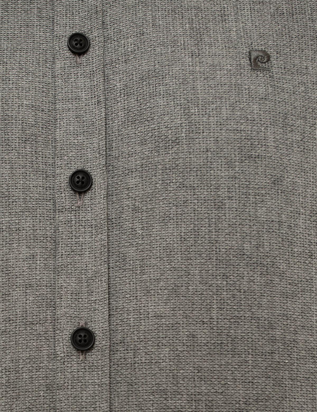 Gri Slim Fit Gömlek - 50209639008