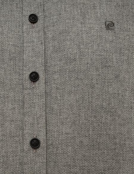 Gri Slim Fit Gömlek - 50209639008