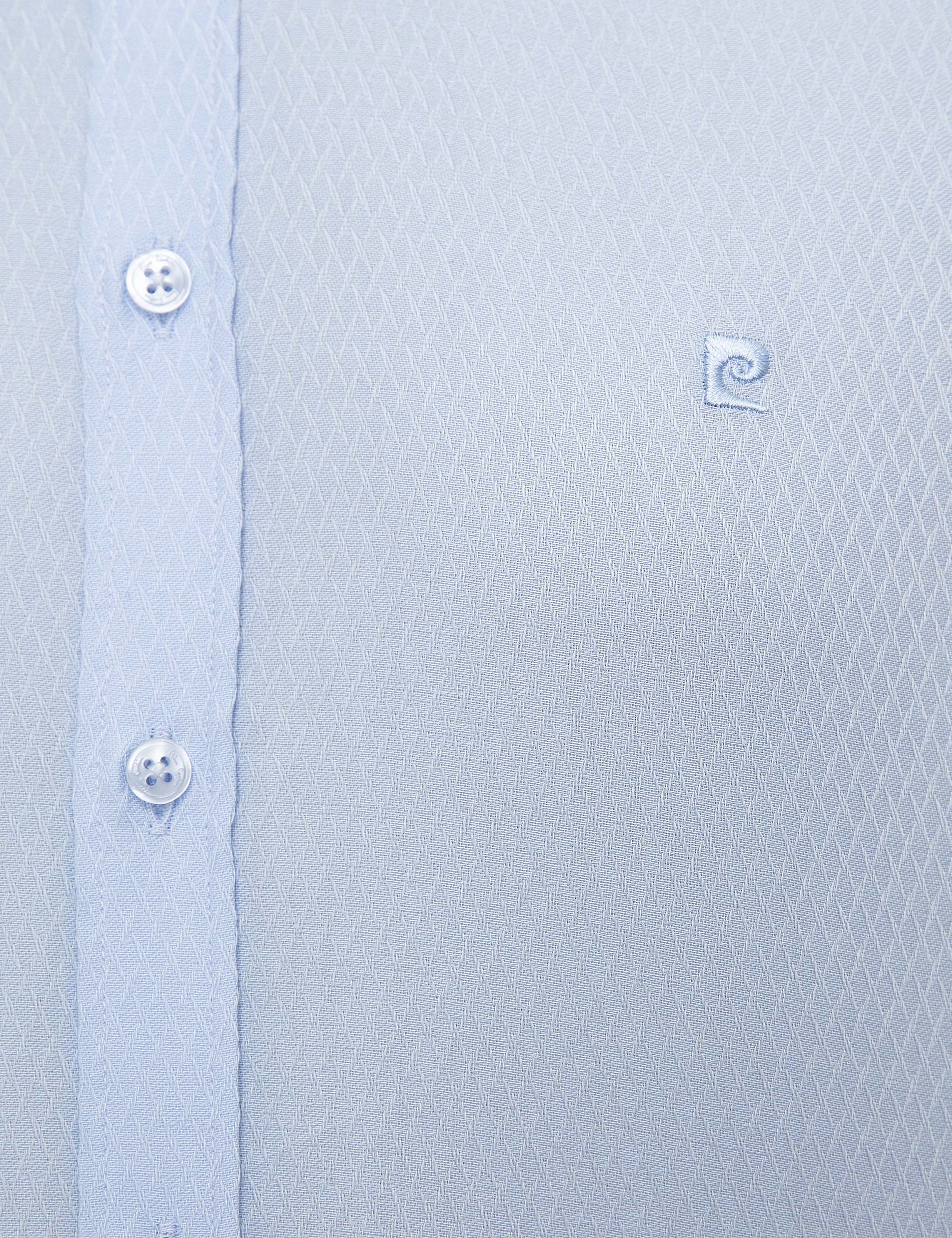Açık Mavi Slim Fit Uzun Kollu Gömlek