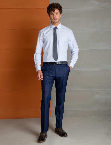 Açık Mavi Regular Fit Gömlek - 50194488028