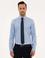 Açık Mavi Slim Fit Armürlü Gömlek