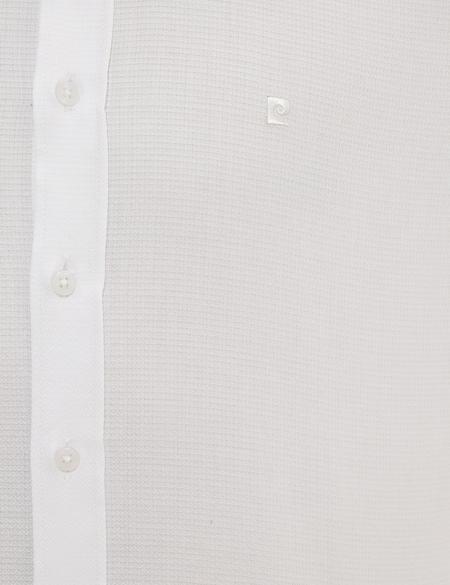 Beyaz Slim Fit Uzun Kollu Gömlek - 50219269007