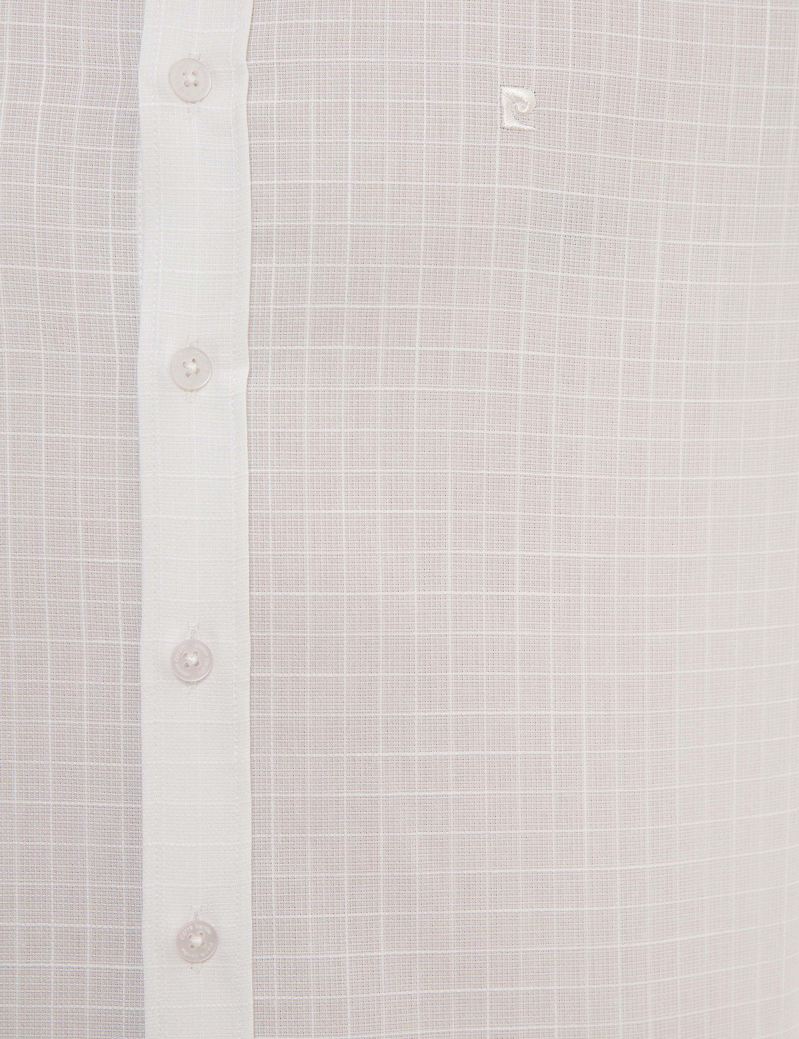 Beyaz Slim Fit Uzun Kollu Gömlek