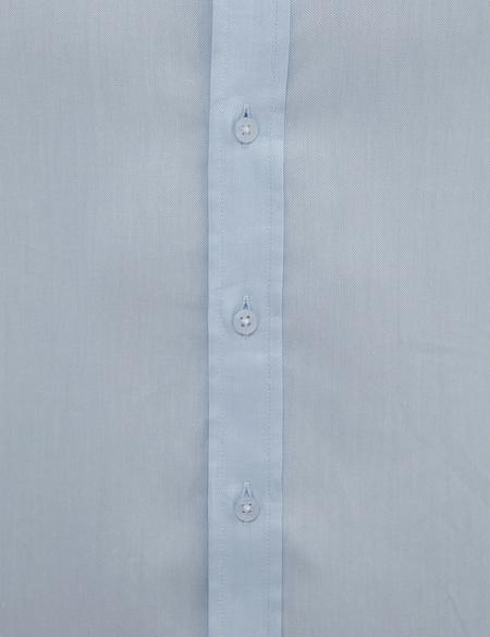 Açık Mavi Slim Fit Uzun Kollu Gömlek - 50227070007