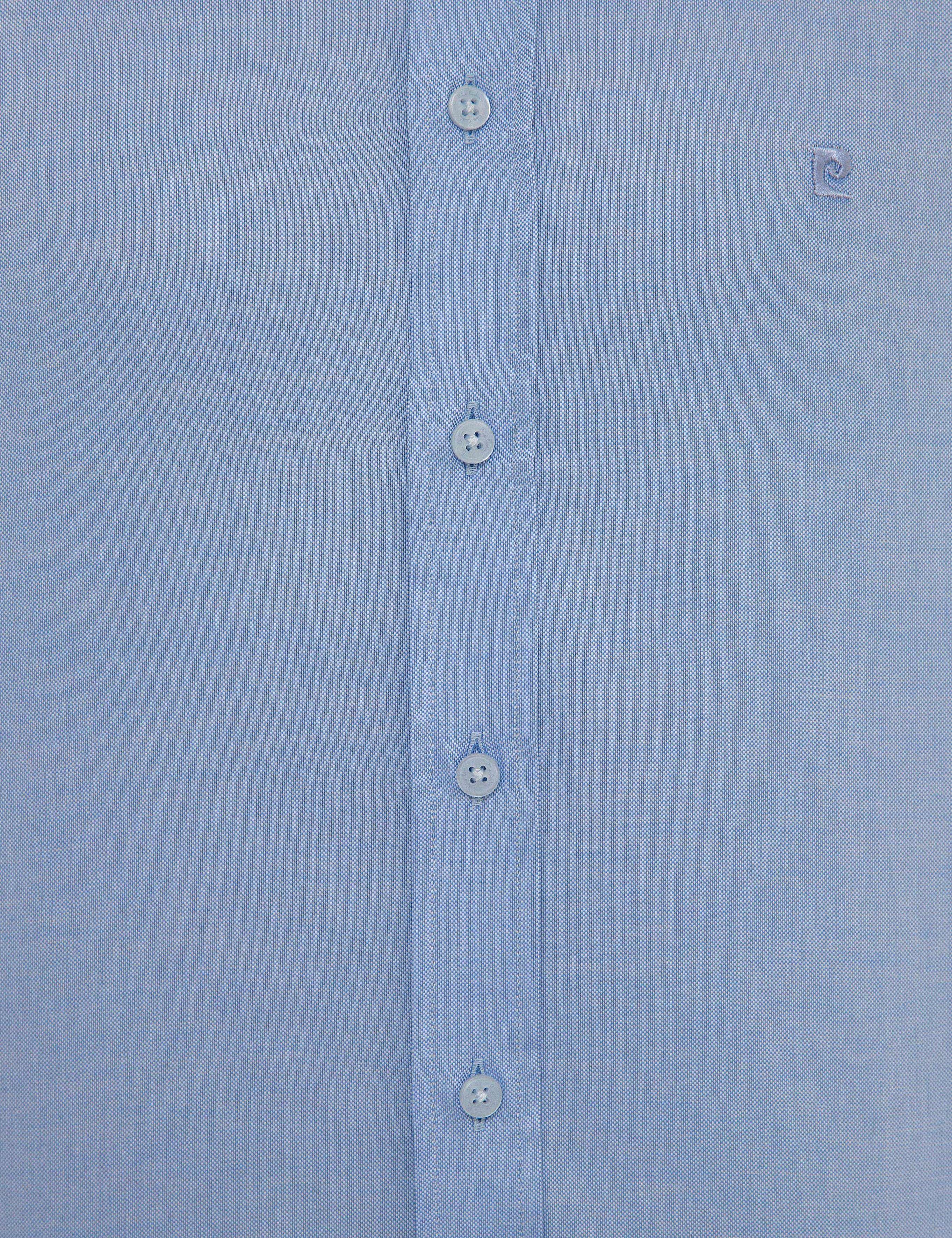 Mavi Slim Fit Uzun Kollu Gömlek