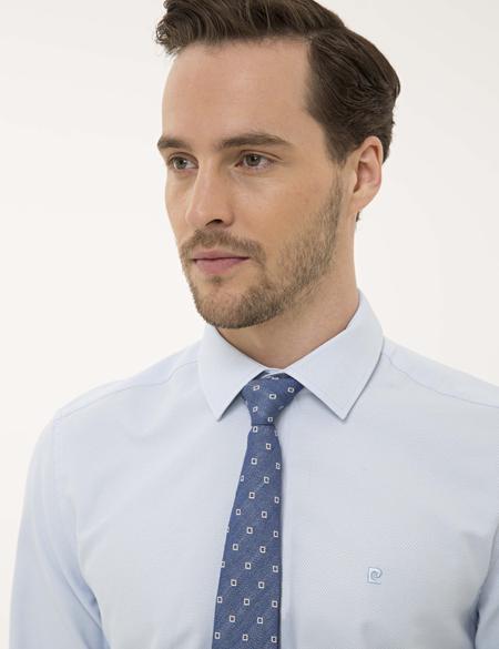 Açık Mavi Slim Fit Gömlek - 50227370012