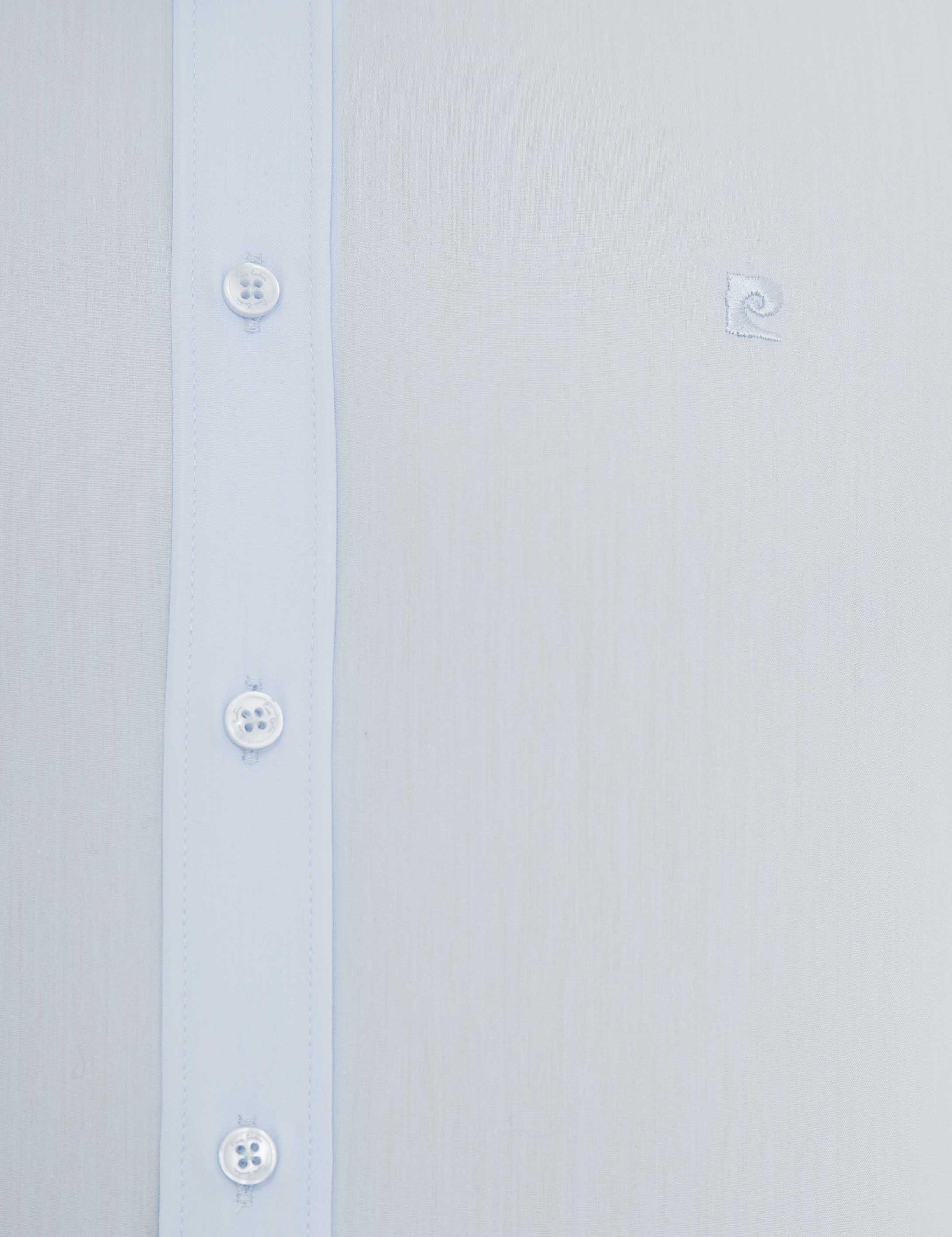 Açık Mavi Slim Fit Basic Gömlek