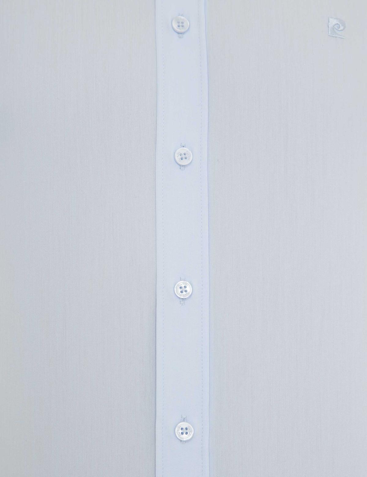 Açık Mavi Slim Fit Basic Gömlek - 50233527008