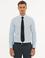 Açık Mavi Slim Fit Uzun Kollu Basic Gömlek