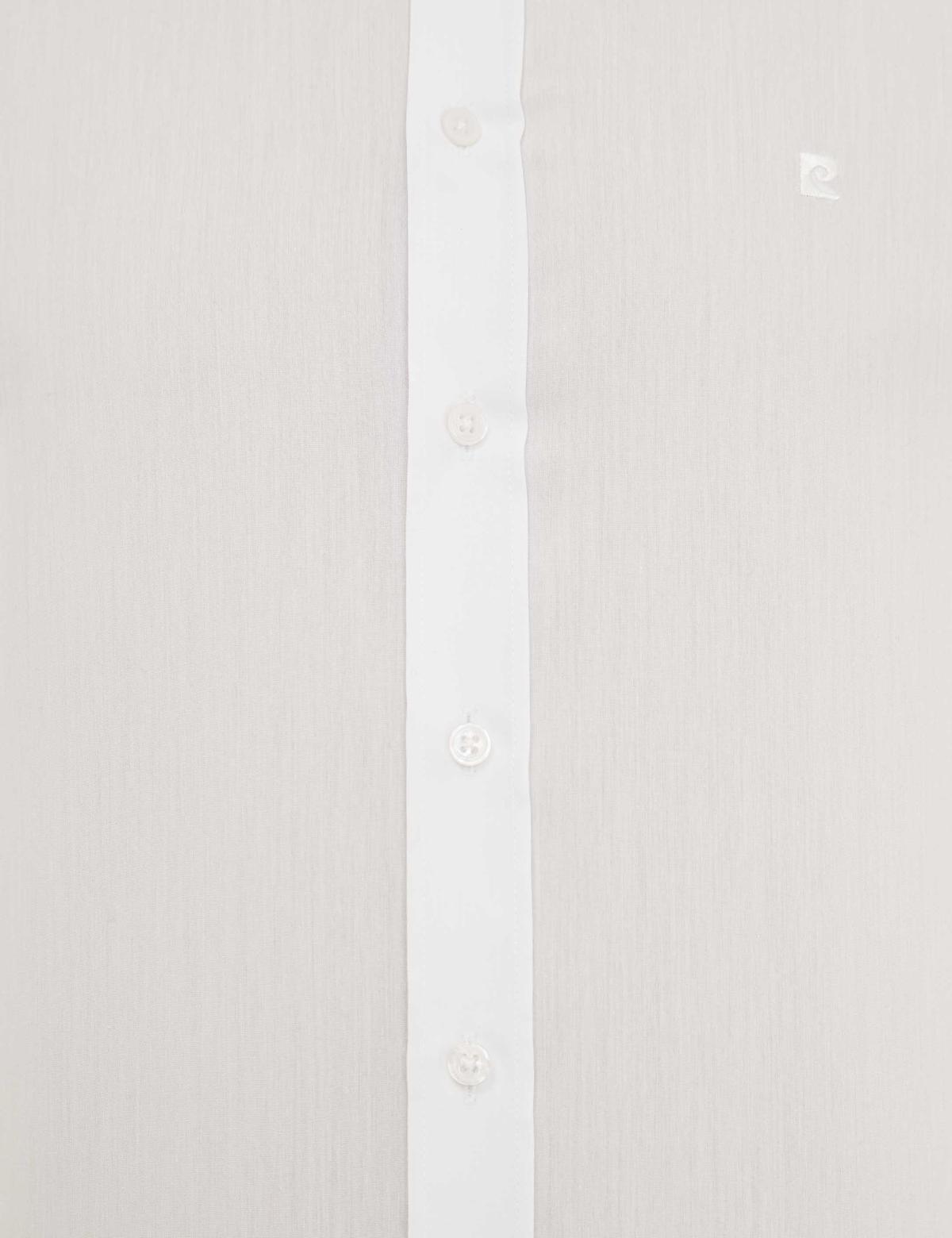 Beyaz Regular Fit Basic Gömlek - 50233544010