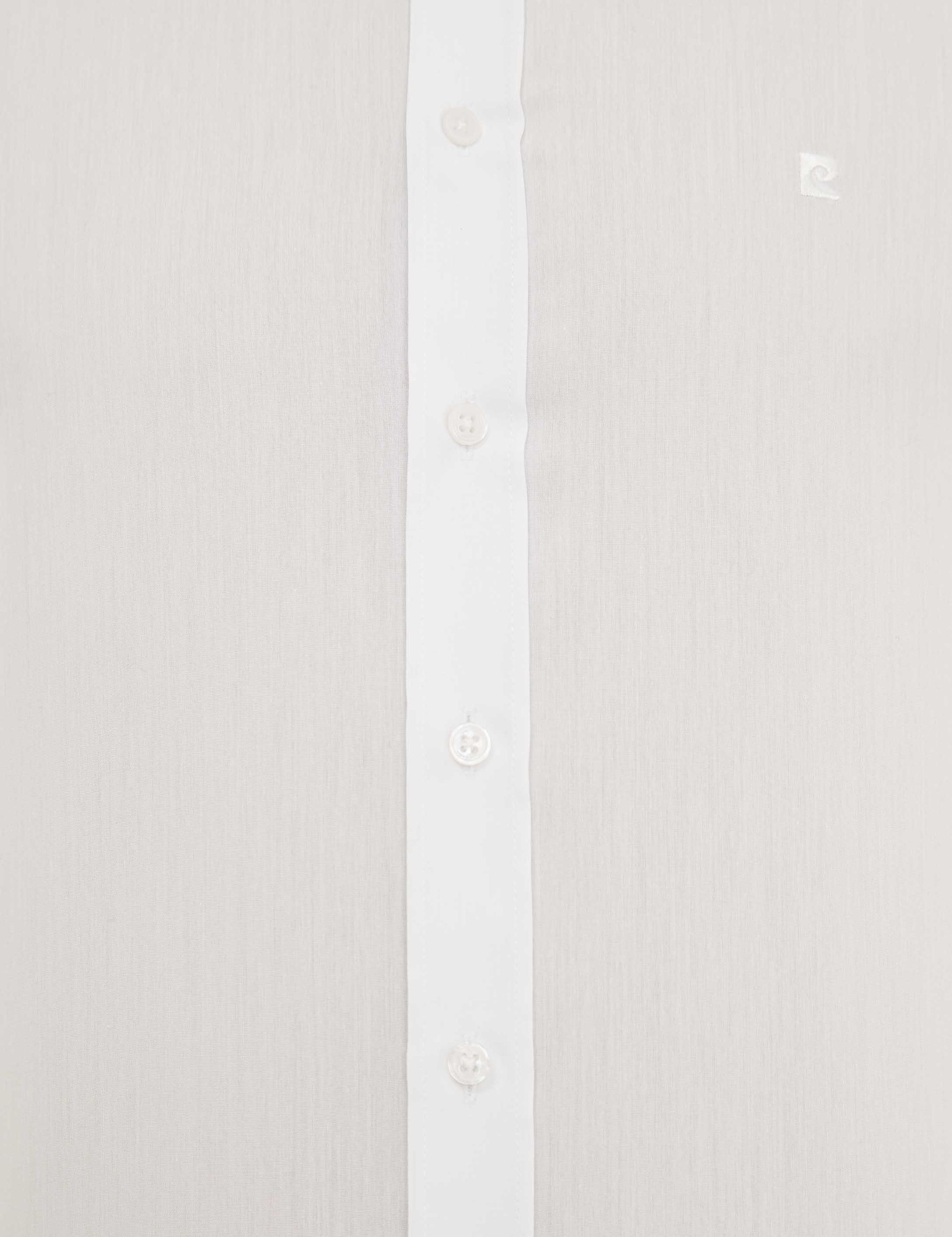 Beyaz Regular Fit Basic Gömlek