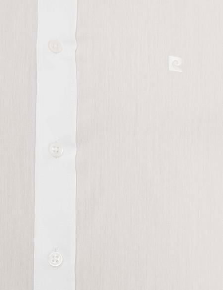 Beyaz Regular Fit Basic Gömlek - 50233544010