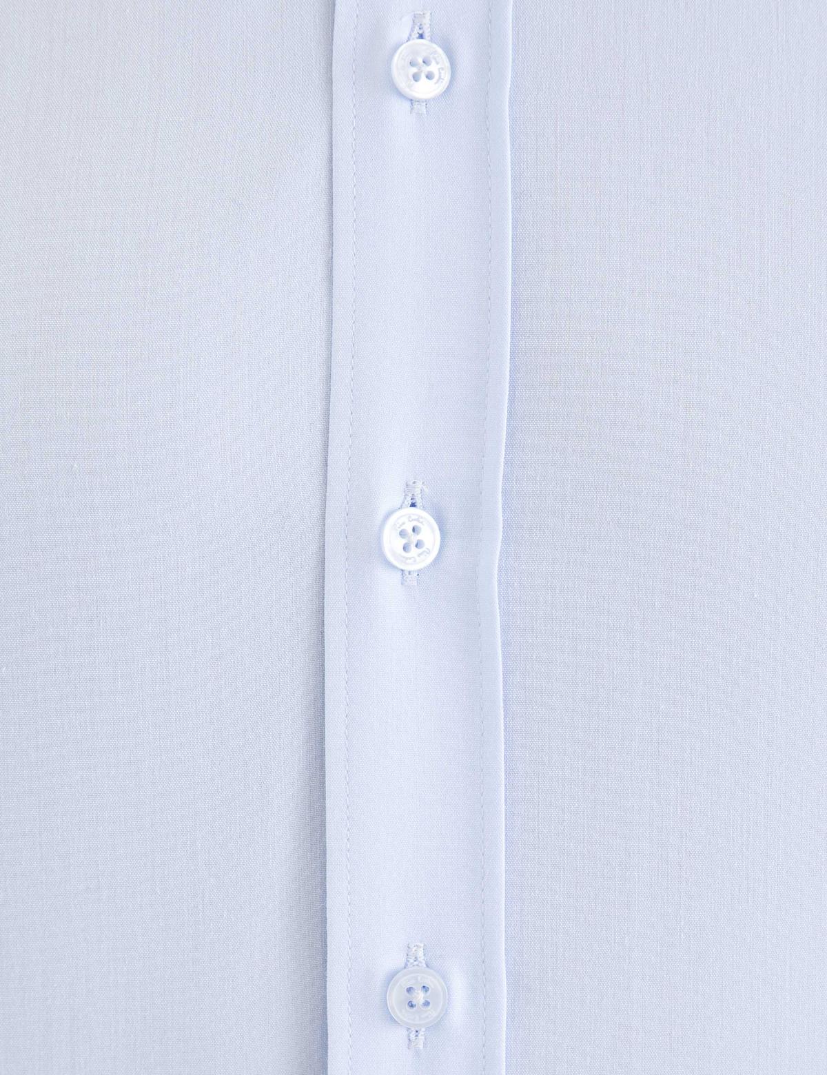 Açık Mavi Slim Fit Basic Gömlek - 50233539007