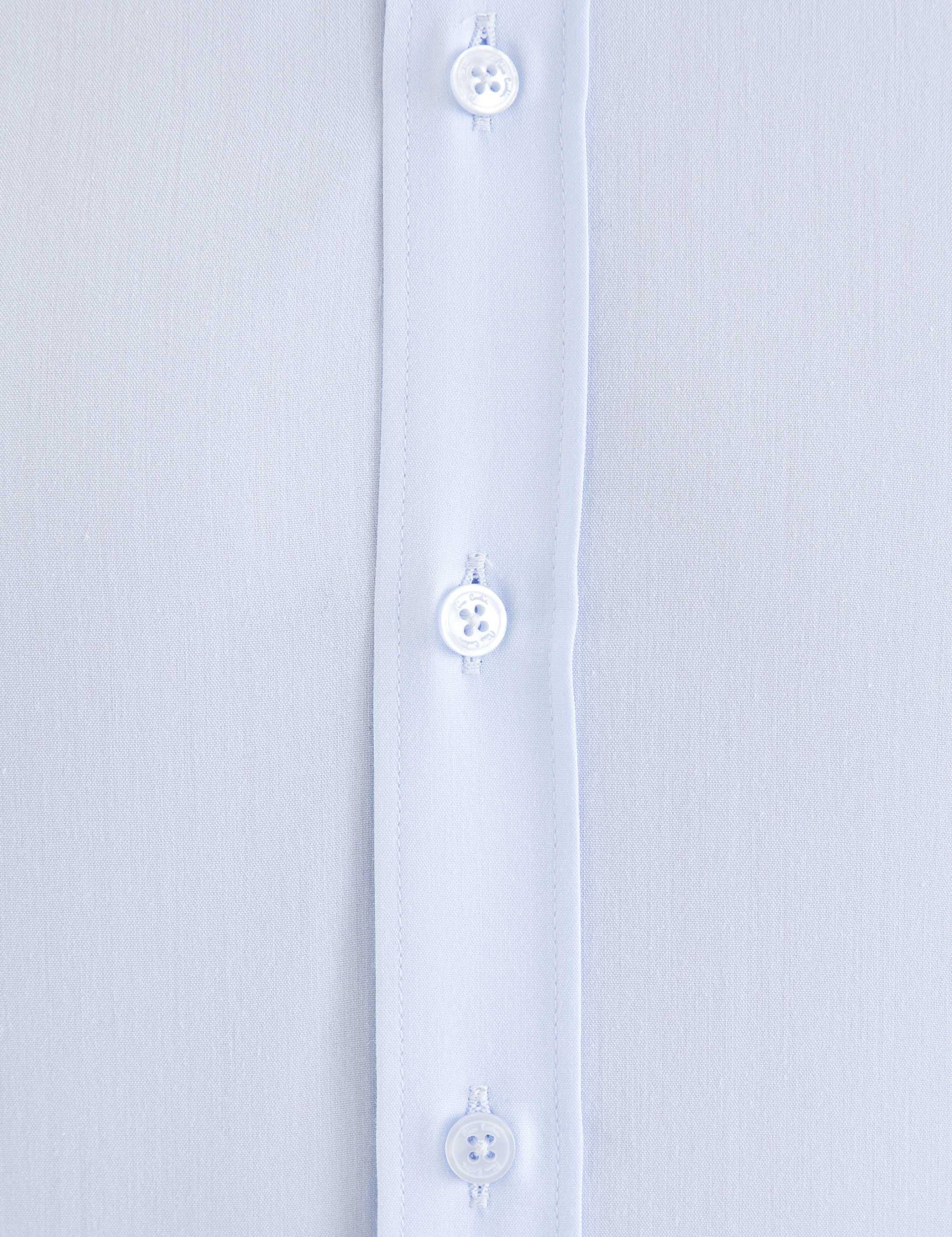 Açık Mavi Slim Fit Basic Gömlek