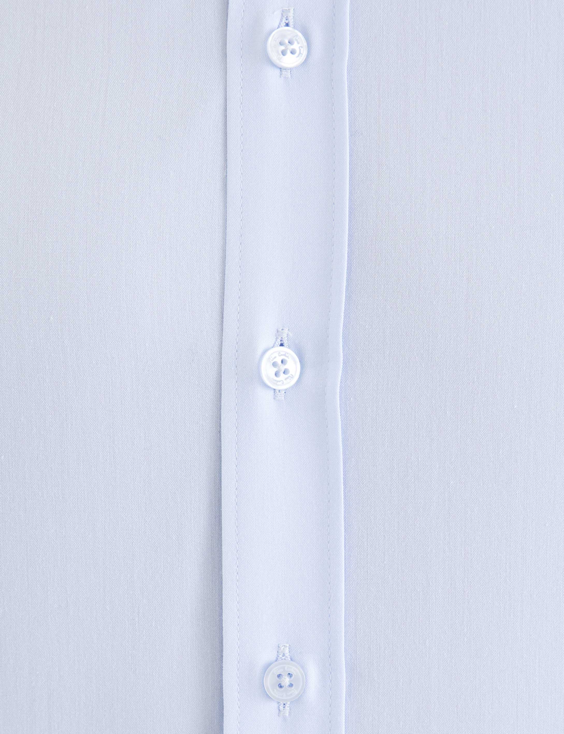 Açık Mavi Slim Fit Basic Gömlek