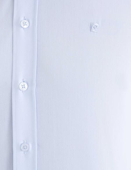 Açık Mavi Slim Fit Basic Gömlek - 50233539007