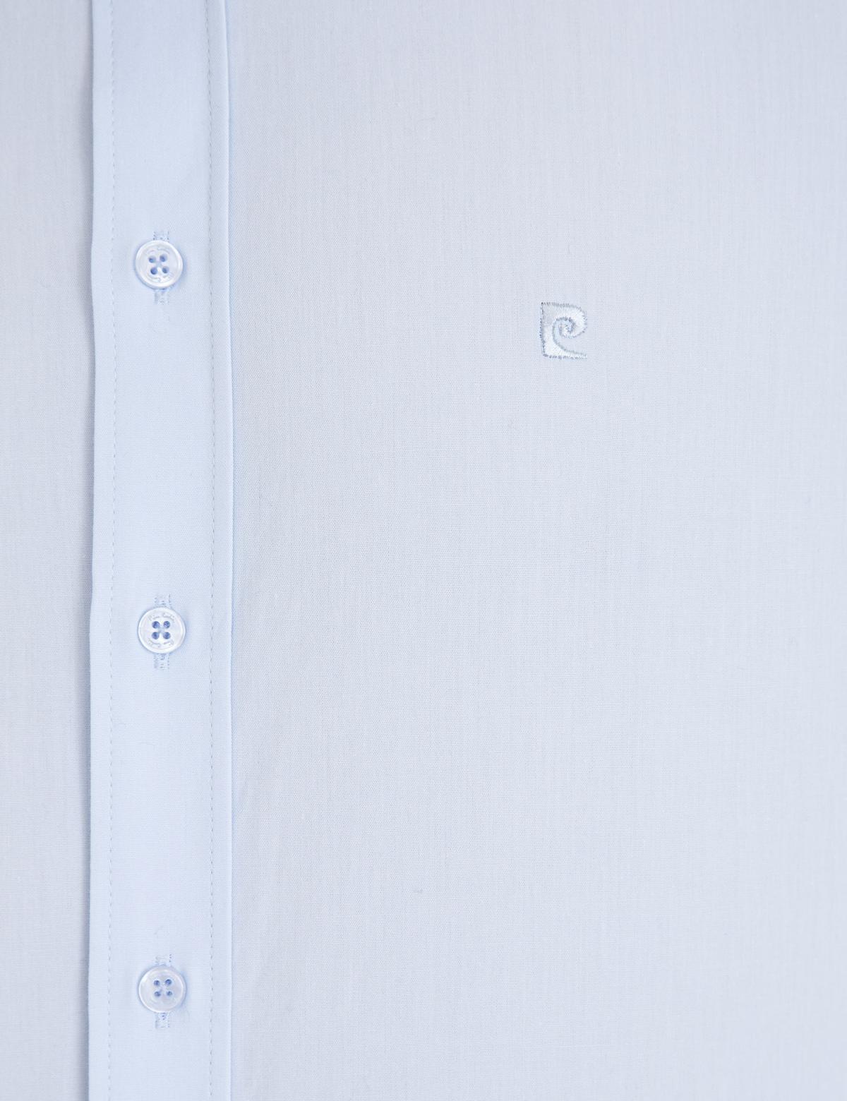 Açık Mavi Slim Fit Basic Gömlek - 50233545002