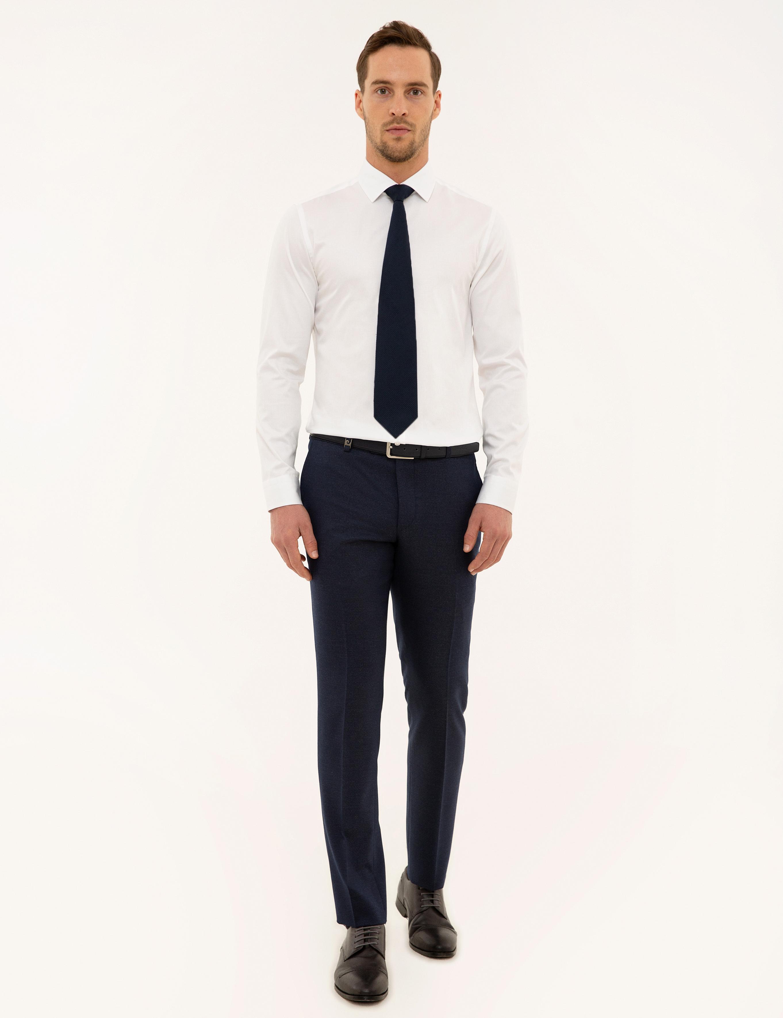 Beyaz Ex. Slim Fit Gömlek