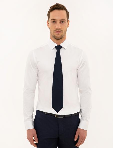 Beyaz Ex. Slim Fit Gömlek - 50229096024