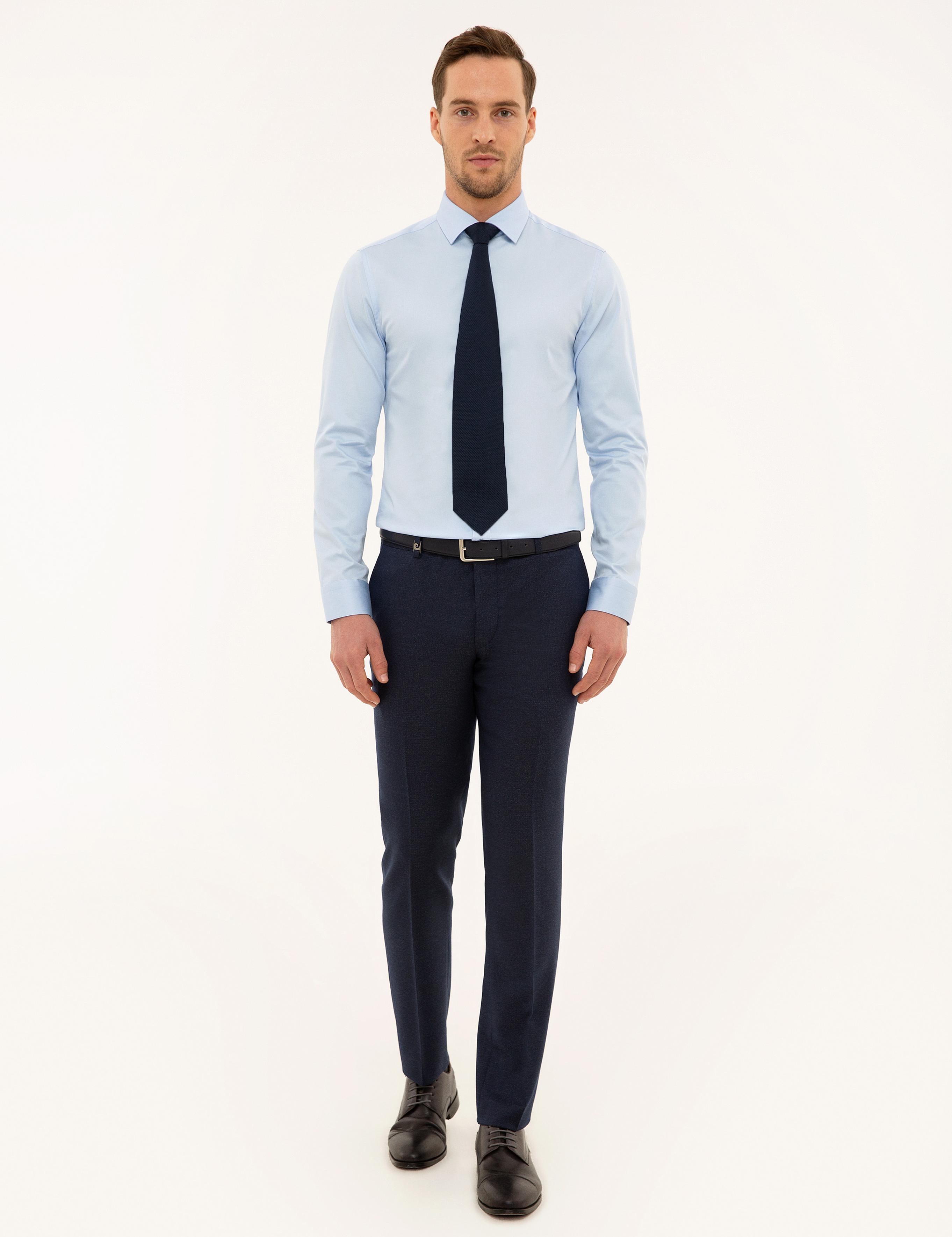 Koyu Mavi Ekstra Slim Fit Gömlek