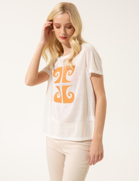 Turuncu Regular Fit Tişört - 50246198007