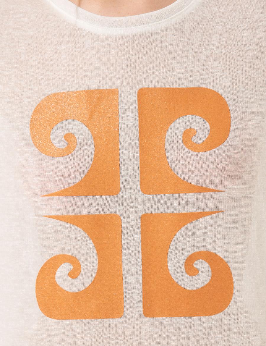Turuncu Regular Fit Tişört