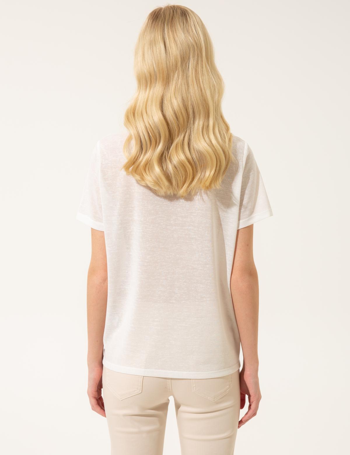 Lila Regular Fit Tişört - 50246198012