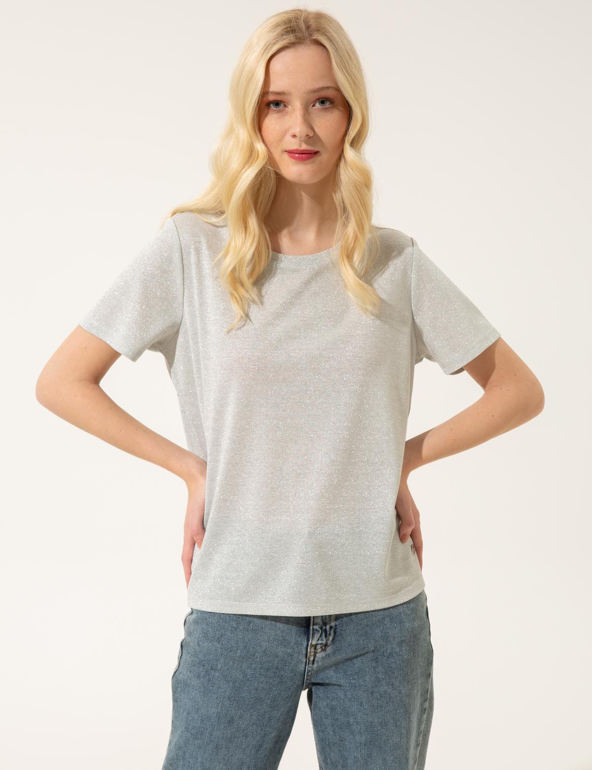 Gri Regular Fit Tişört