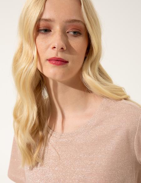 Pudra Regular Fit Tişört - 50246148001