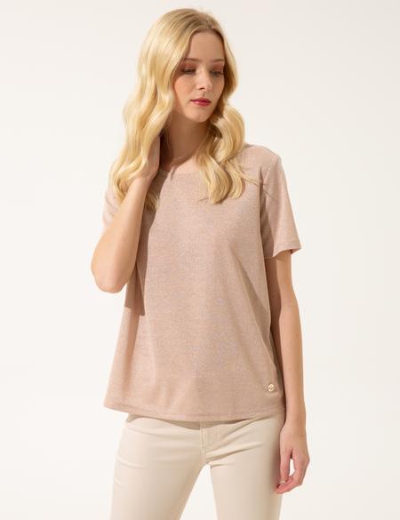 Pudra Regular Fit Tişört - 50246148001