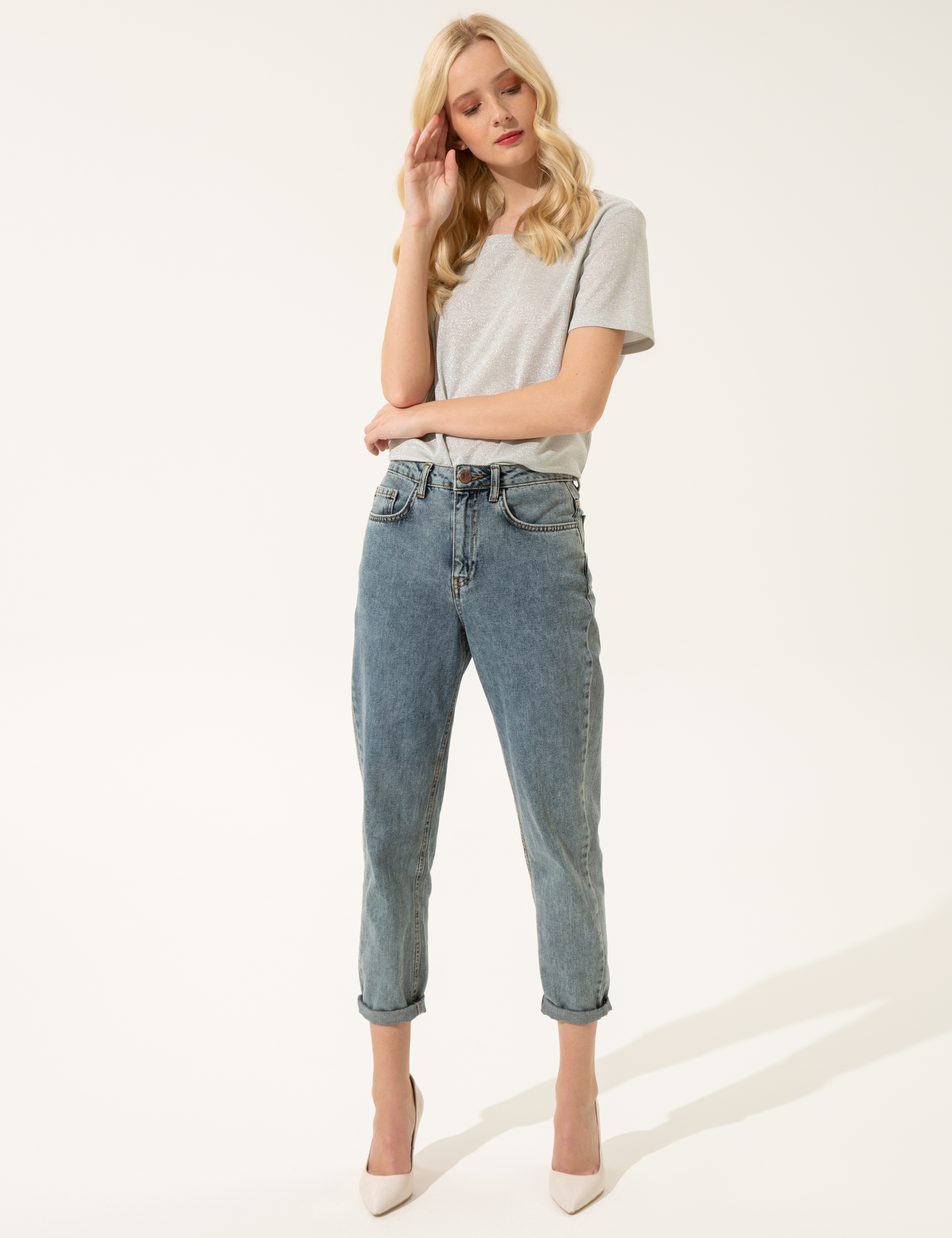 Gri Regular Fit Tişört