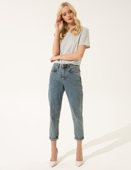 Gri Regular Fit Tişört - 50246148028