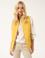 Neon Sarı Crop Top Yelek