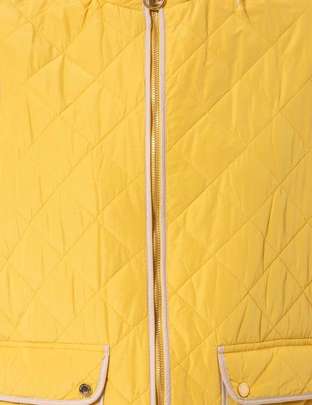 Neon Sarı Crop Top Yelek - 50246722015