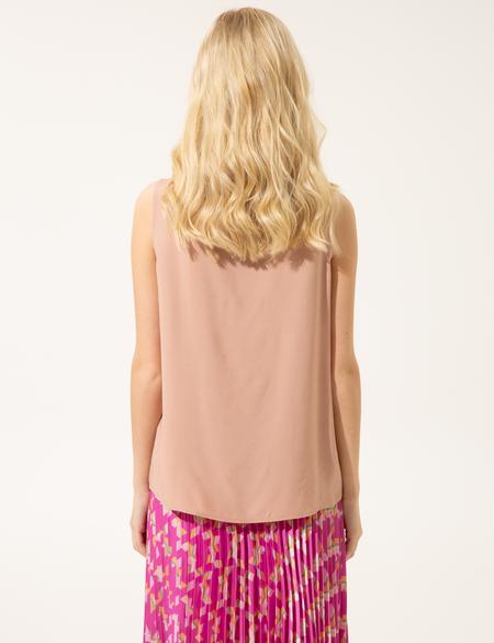 Pudra Regular Fit Kolsuz Bluz - 50246370033