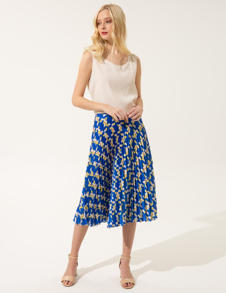 Kum Regular Fit Kolsuz Bluz