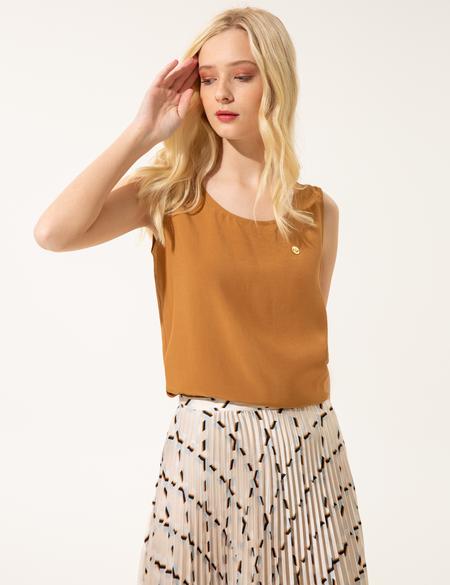 Taba Regular Fit Kolsuz Bluz - 50246370058