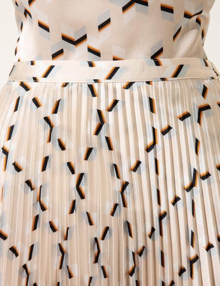 Bej Pileli Etek - 50249573012