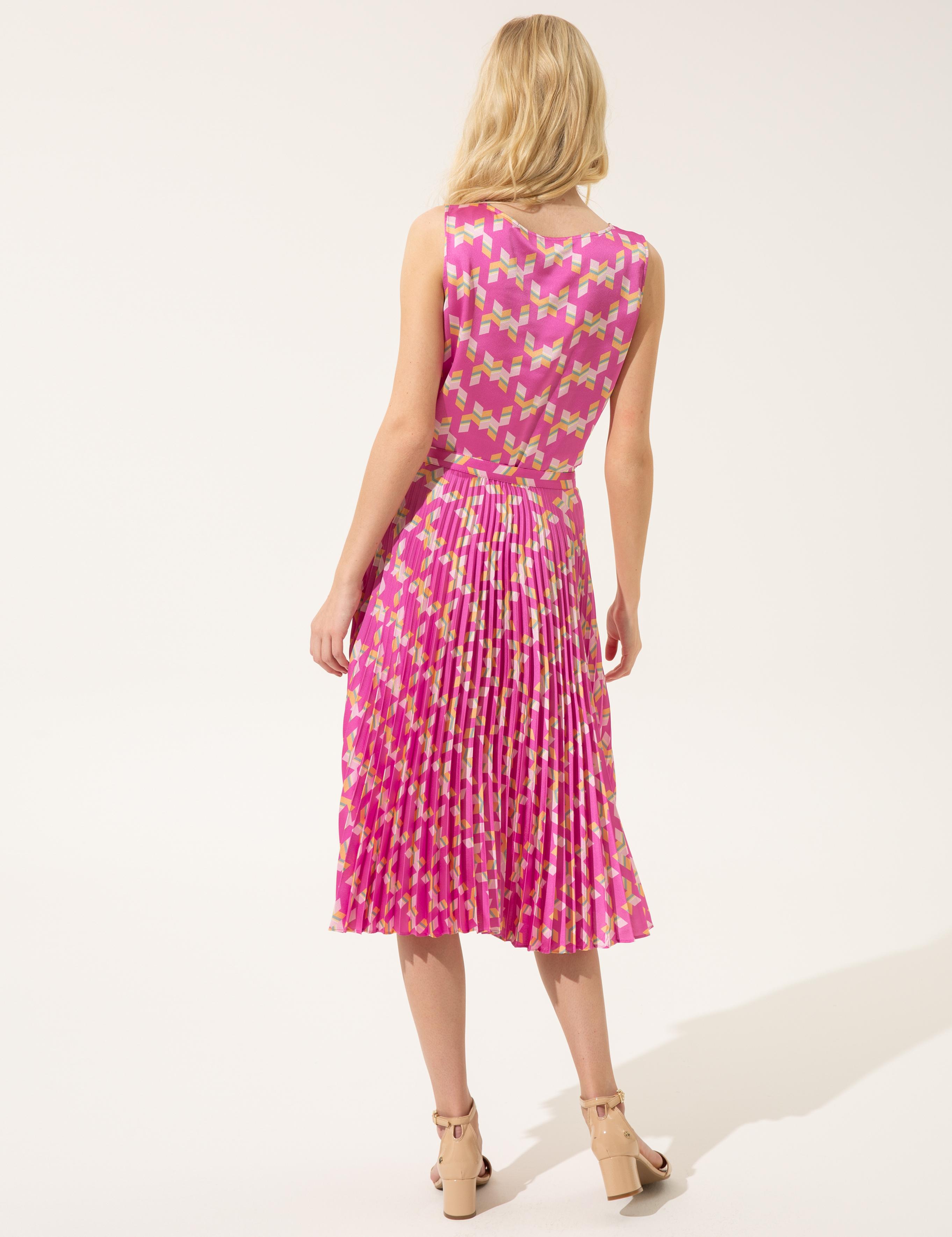 Menekşe Pileli Etek