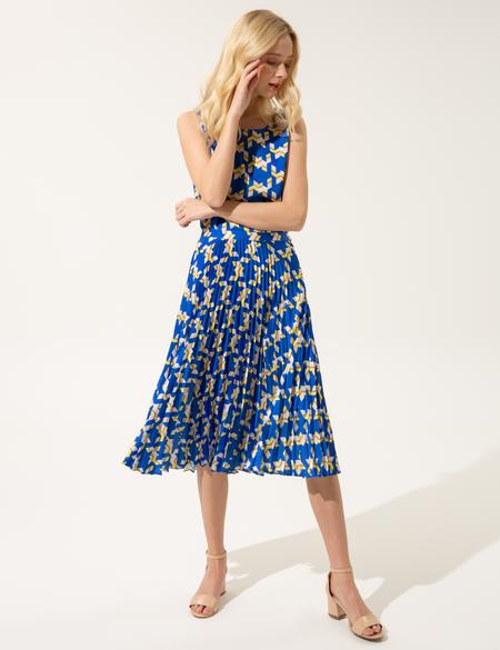 Sax Pileli Etek - 50249573026