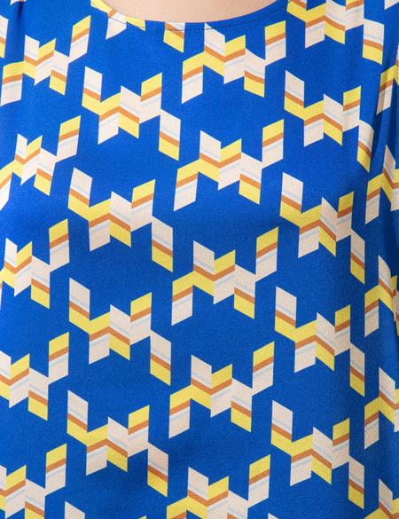 Sax Saten Kolsuz Bluz - 50247881030