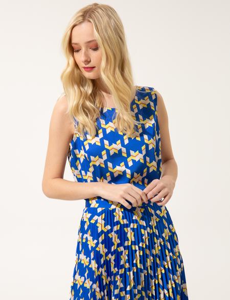 Sax Saten Kolsuz Bluz - 50247881030