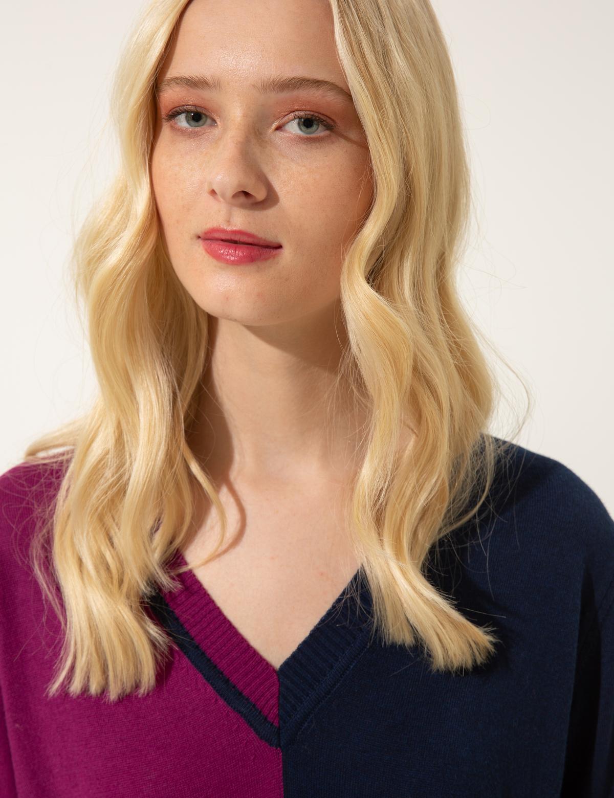 Menekşe Regular Fit Kazak - 50244892006