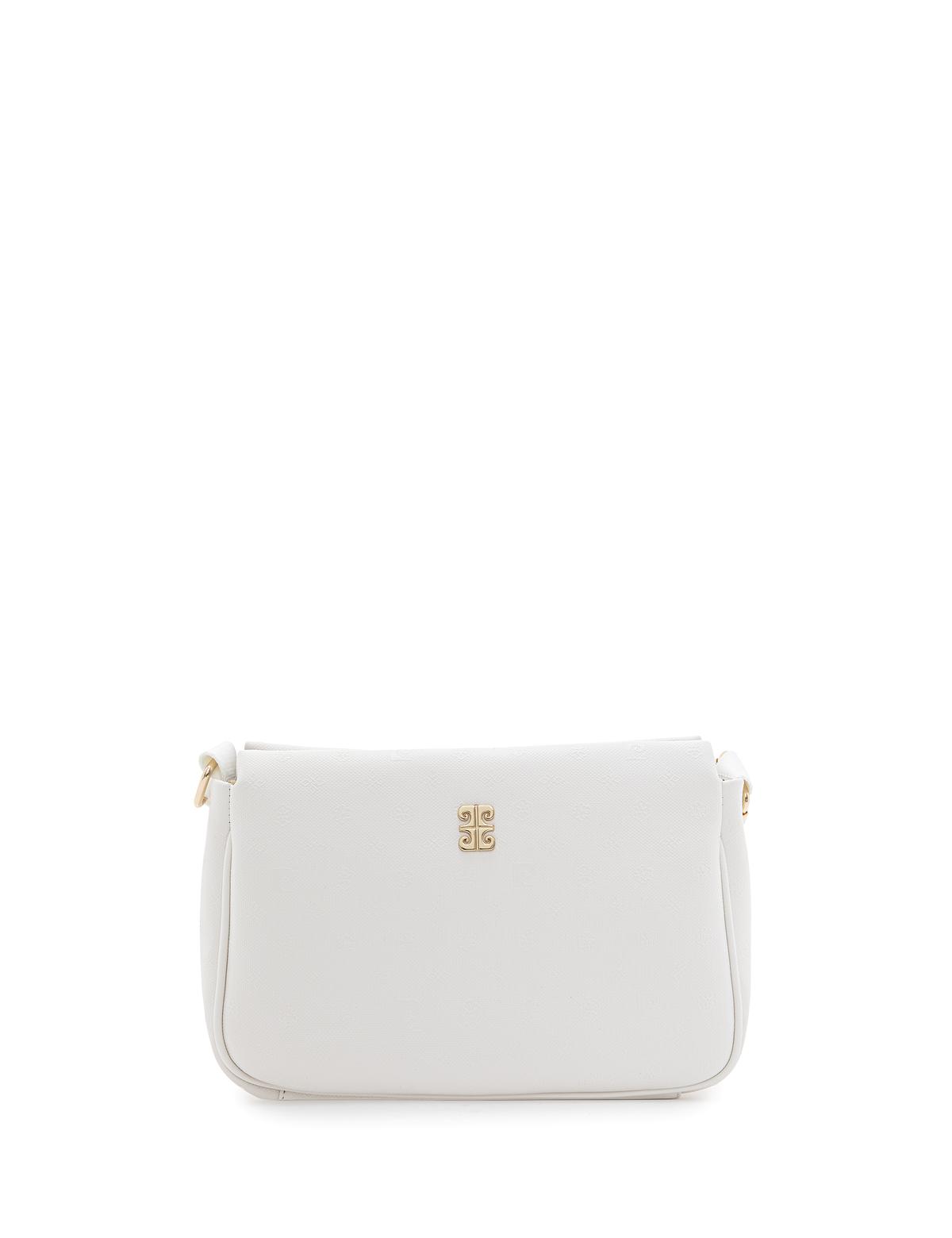 Beyaz Çapraz Çanta - 50260486004