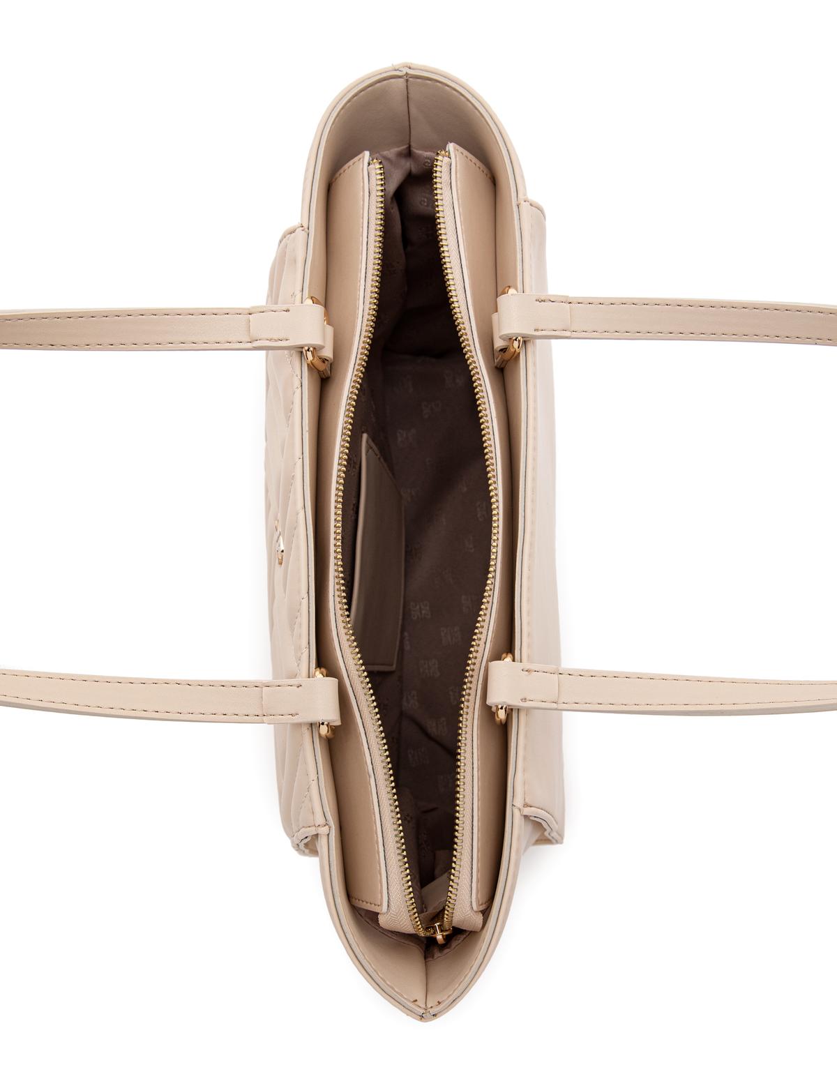 Bej Omuz Çantası - 50260503003